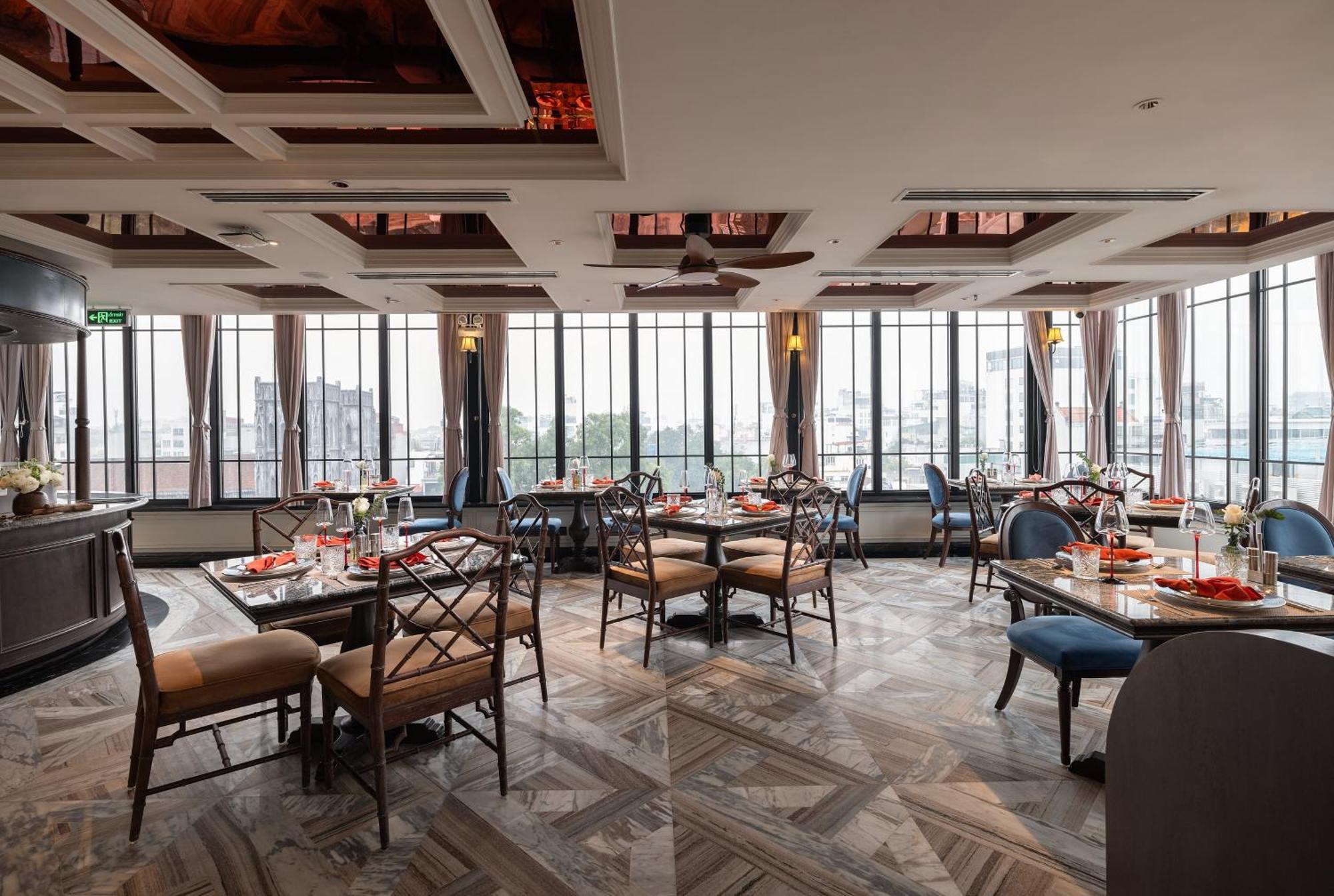 Grand Hotel Du Lac Ανόι Εξωτερικό φωτογραφία The restaurant