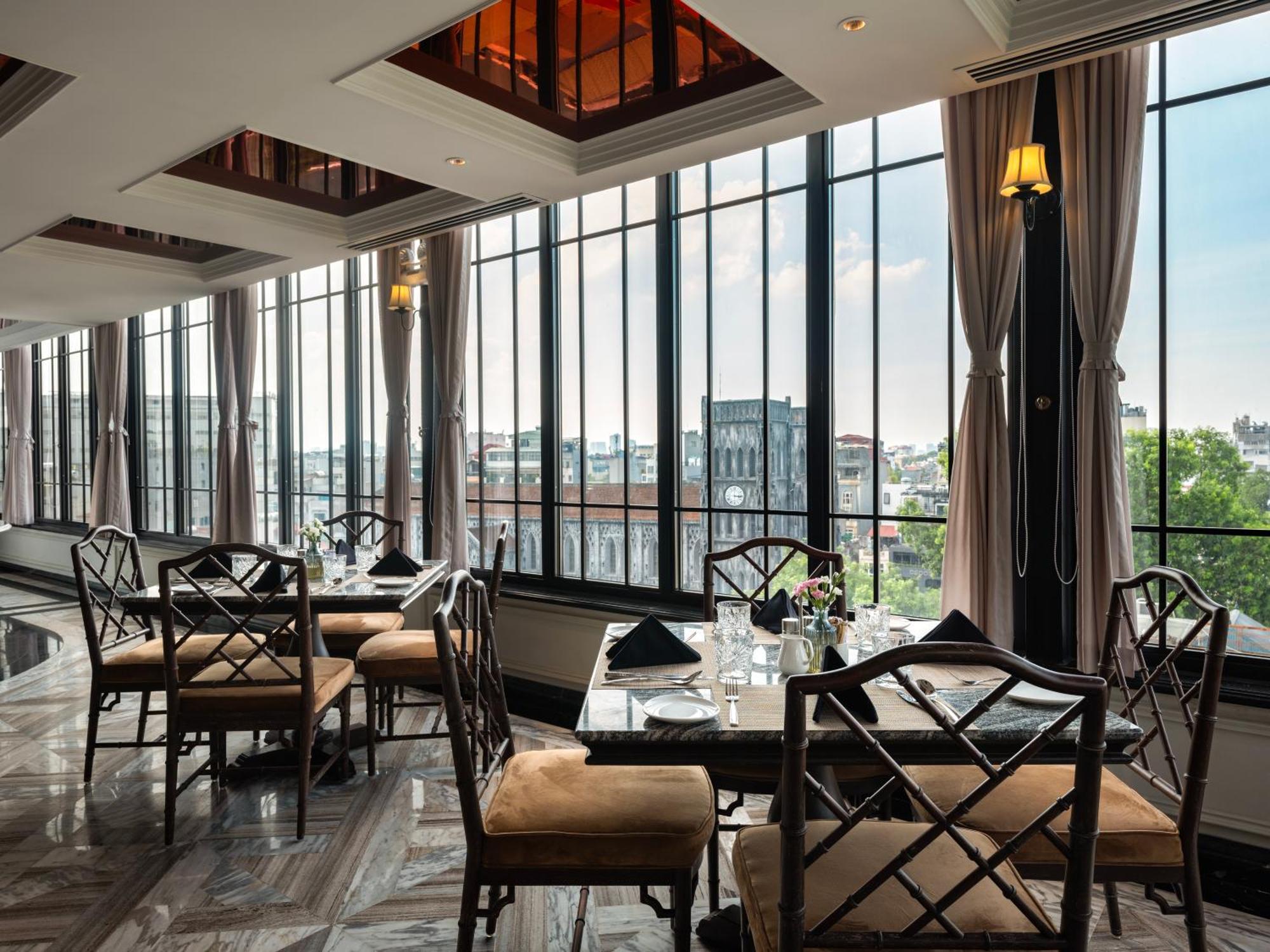 Grand Hotel Du Lac Ανόι Εξωτερικό φωτογραφία The restaurant