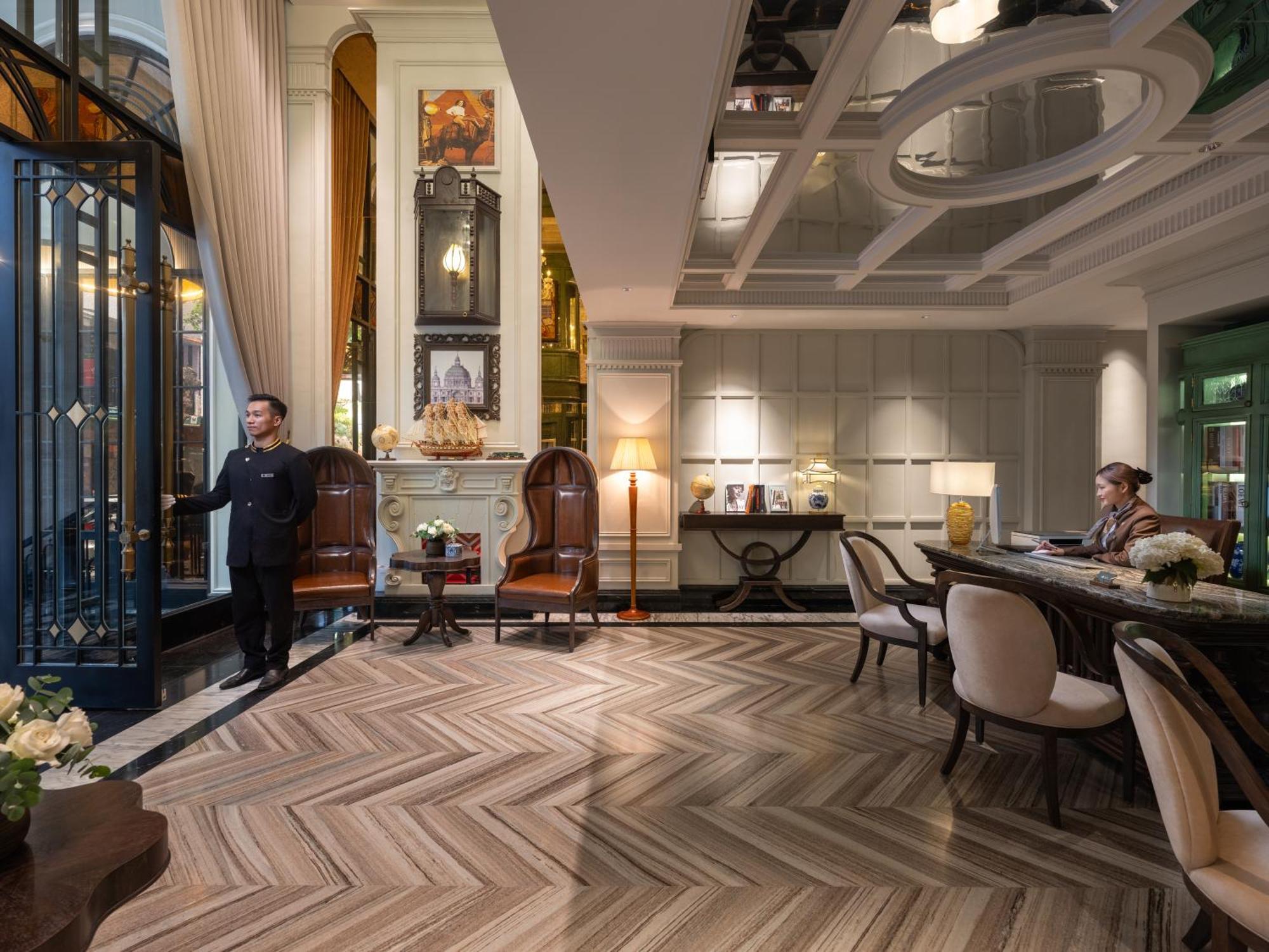 Grand Hotel Du Lac Ανόι Εξωτερικό φωτογραφία The lobby of the hotel